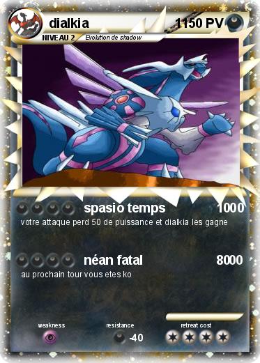 Pokemon dialkia                        1