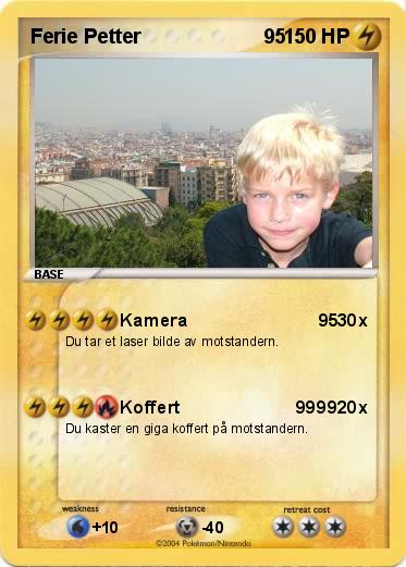 Pokemon Ferie Petter                      95