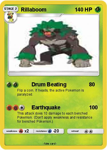 Pokemon Rillaboom