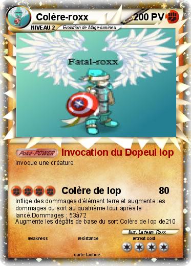 Pokemon Colère-roxx