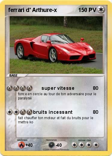 Pokemon ferrari d' Arthure-x