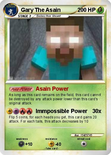 Pokemon Gary The Asain