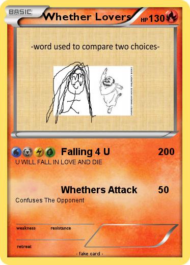 Pokemon Whether Lovers