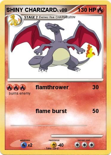 Pokemon SHINY CHARIZARD