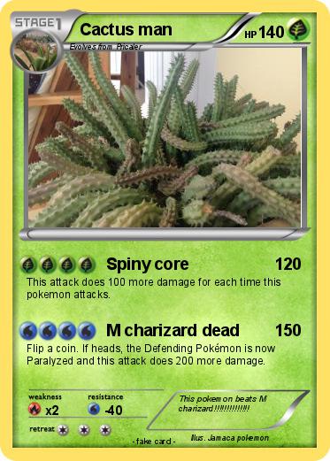 Pokemon Cactus man