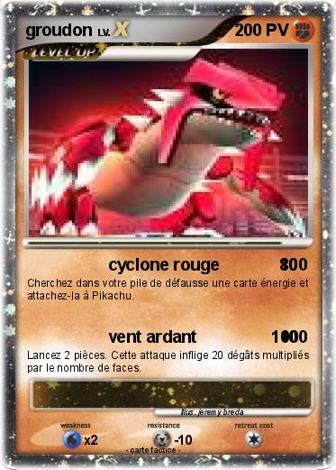 Pokemon groudon