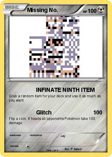 Pokemon Missing No.