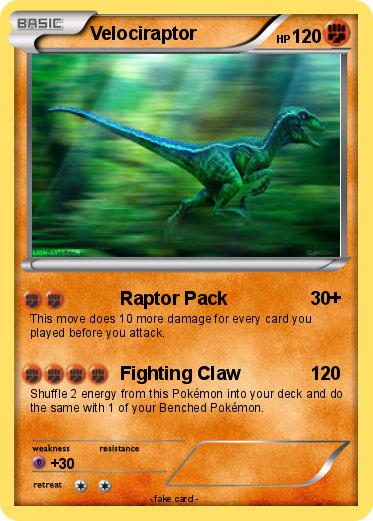 Pokemon Velociraptor