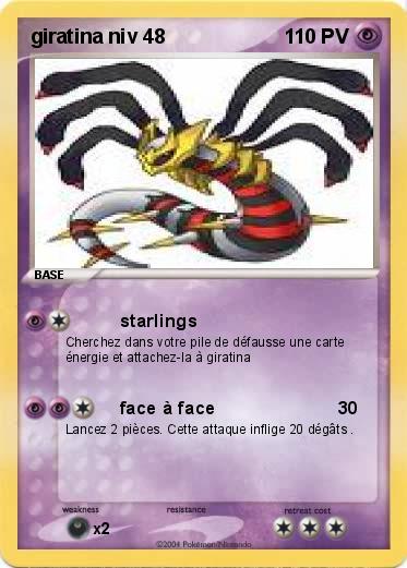 Pokemon giratina niv 48