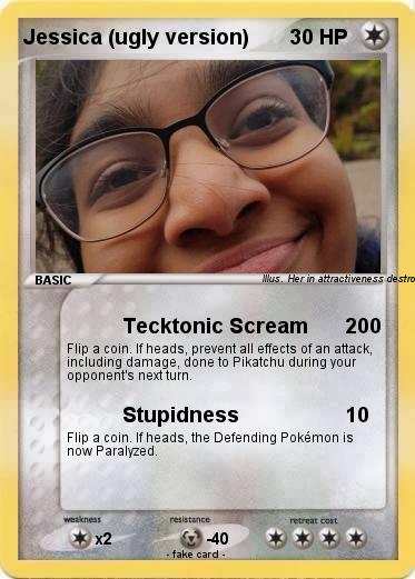 Pokemon Jessica (ugly version)