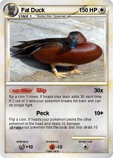 Pokemon Fat Duck