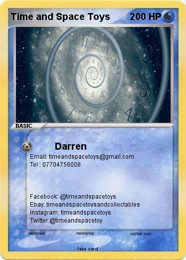 Pokemon Time and Space Toys