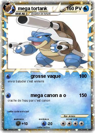 Pokemon mega tortank