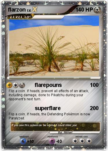 Pokemon flarzon