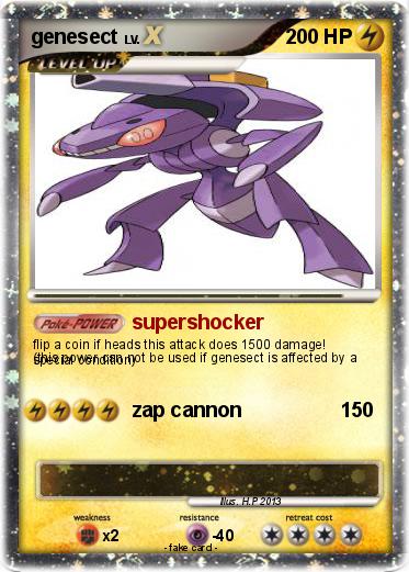 Pokemon genesect
