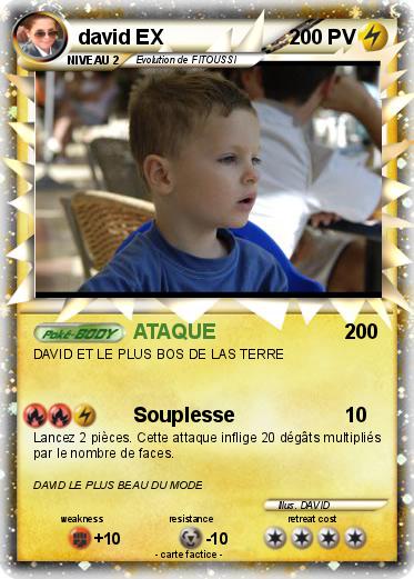 Pokemon david EX