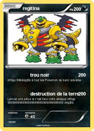 Pokemon regitina