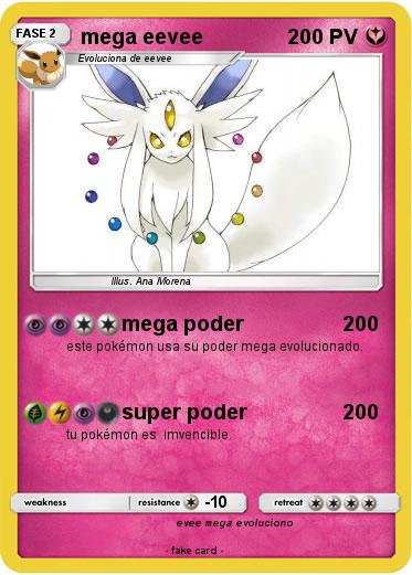 Pokemon mega eevee