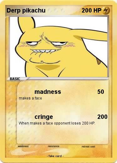 Pokemon Derp pikachu