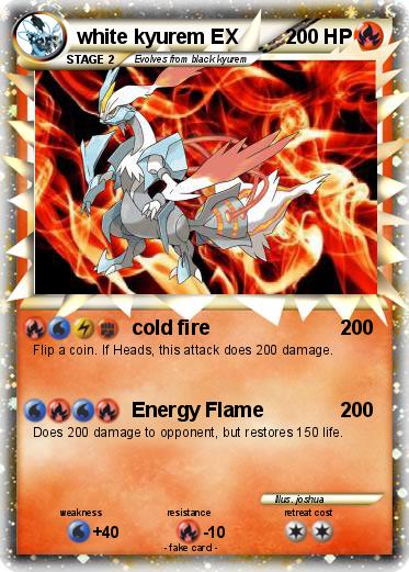 Pokemon white kyurem EX