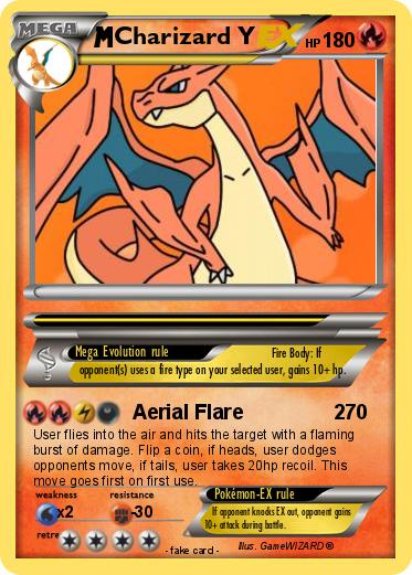 Pokemon Charizard Y