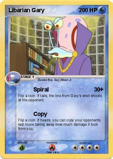 Pokemon Libarian Gary