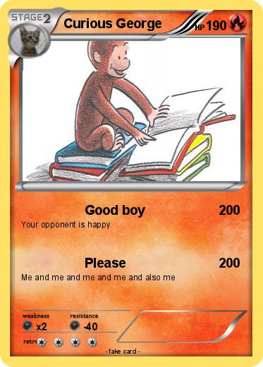 Pokemon Curious George