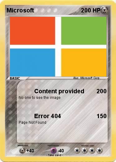 Pokemon Microsoft
