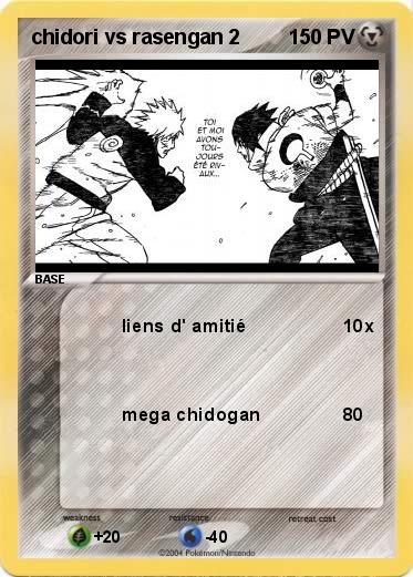 Pokemon chidori vs rasengan 2
