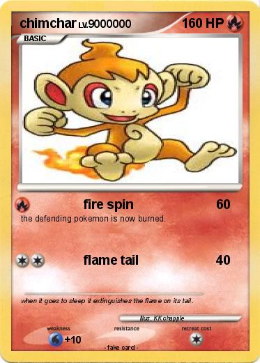 Pokemon chimchar