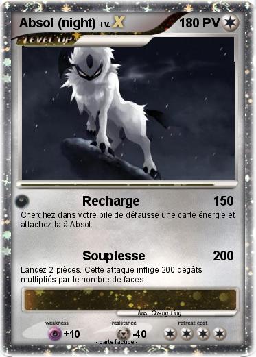 Pokemon Absol (night)