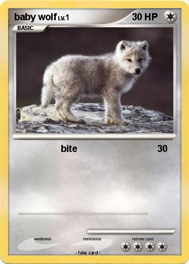 Pokemon baby wolf