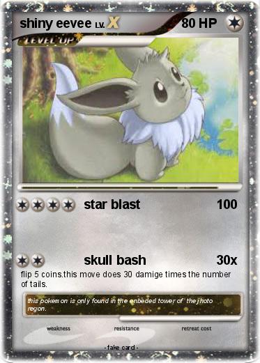Pokemon shiny eevee
