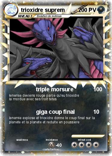 Pokemon trioxidre suprem