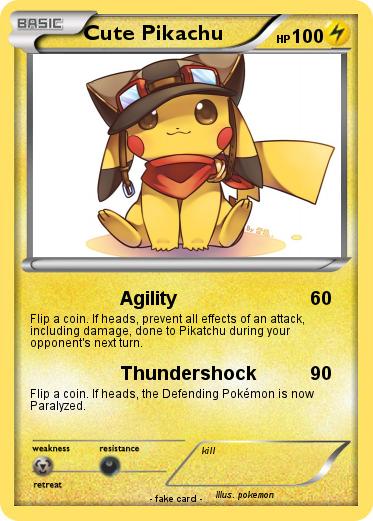 Pokemon Cute Pikachu