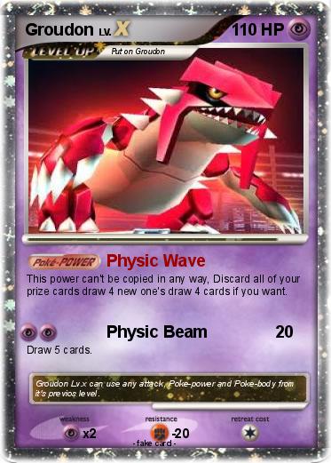 Pokemon Groudon