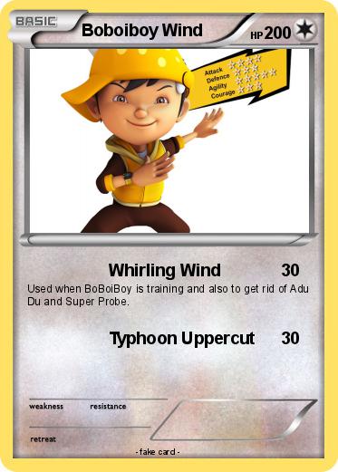 Pokemon Boboiboy Wind