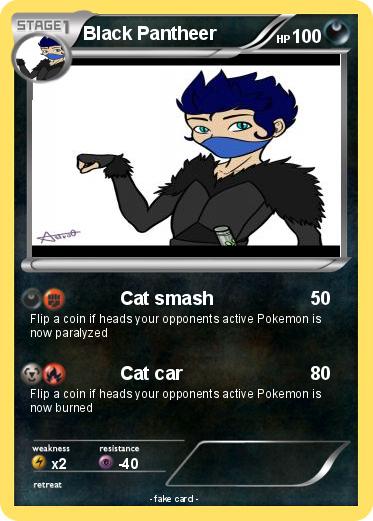Pokemon Black Pantheer