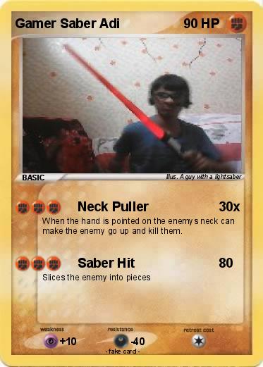Pokemon Gamer Saber Adi