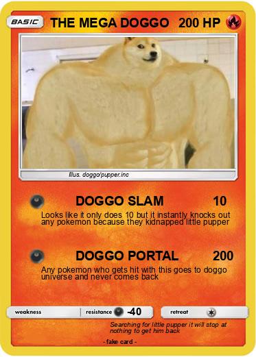 Pokemon THE MEGA DOGGO