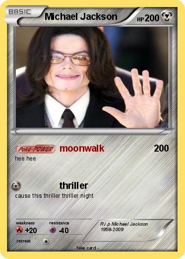 Pokemon Michael Jackson