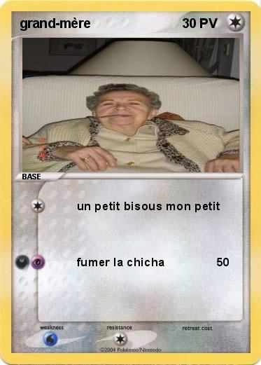 Pokemon grand-mère