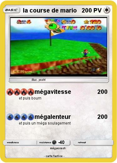 Pokemon la course de mario