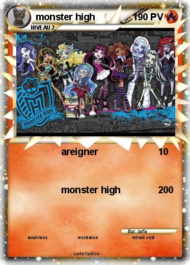 Pokemon monster high