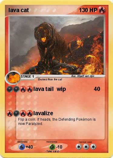 Pokemon lava cat