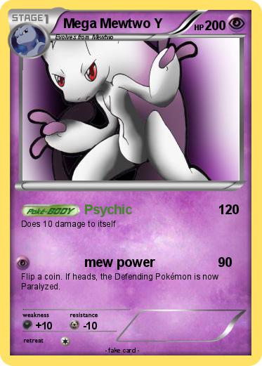 Pokemon Mega Mewtwo Y
