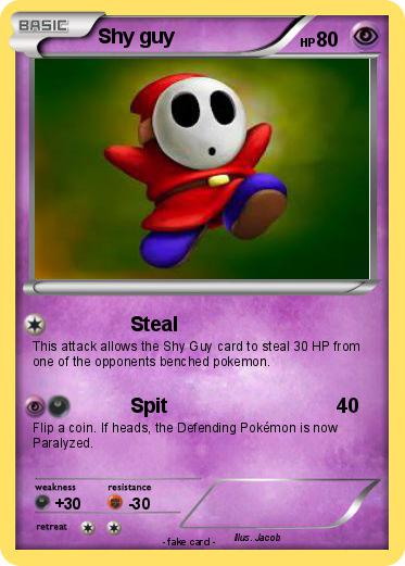 Pokemon Shy guy