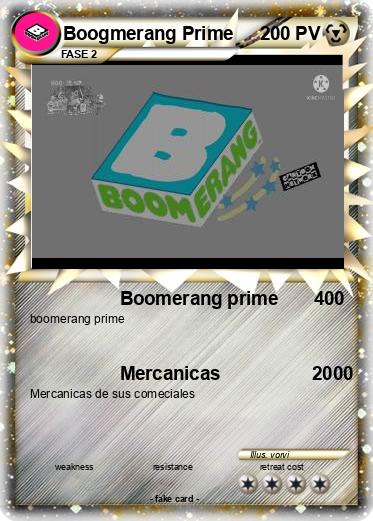 Pokemon Boogmerang Prime
