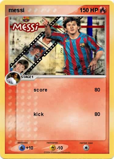 Pokemon messi
