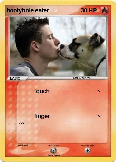 Pokemon bootyhole eater
